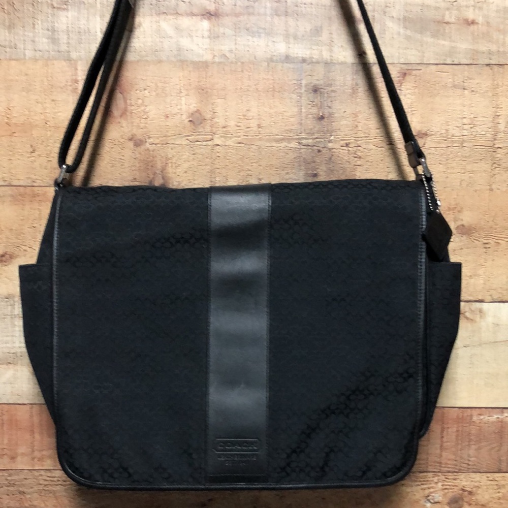 Coach Black Crossbody Messenger Bag